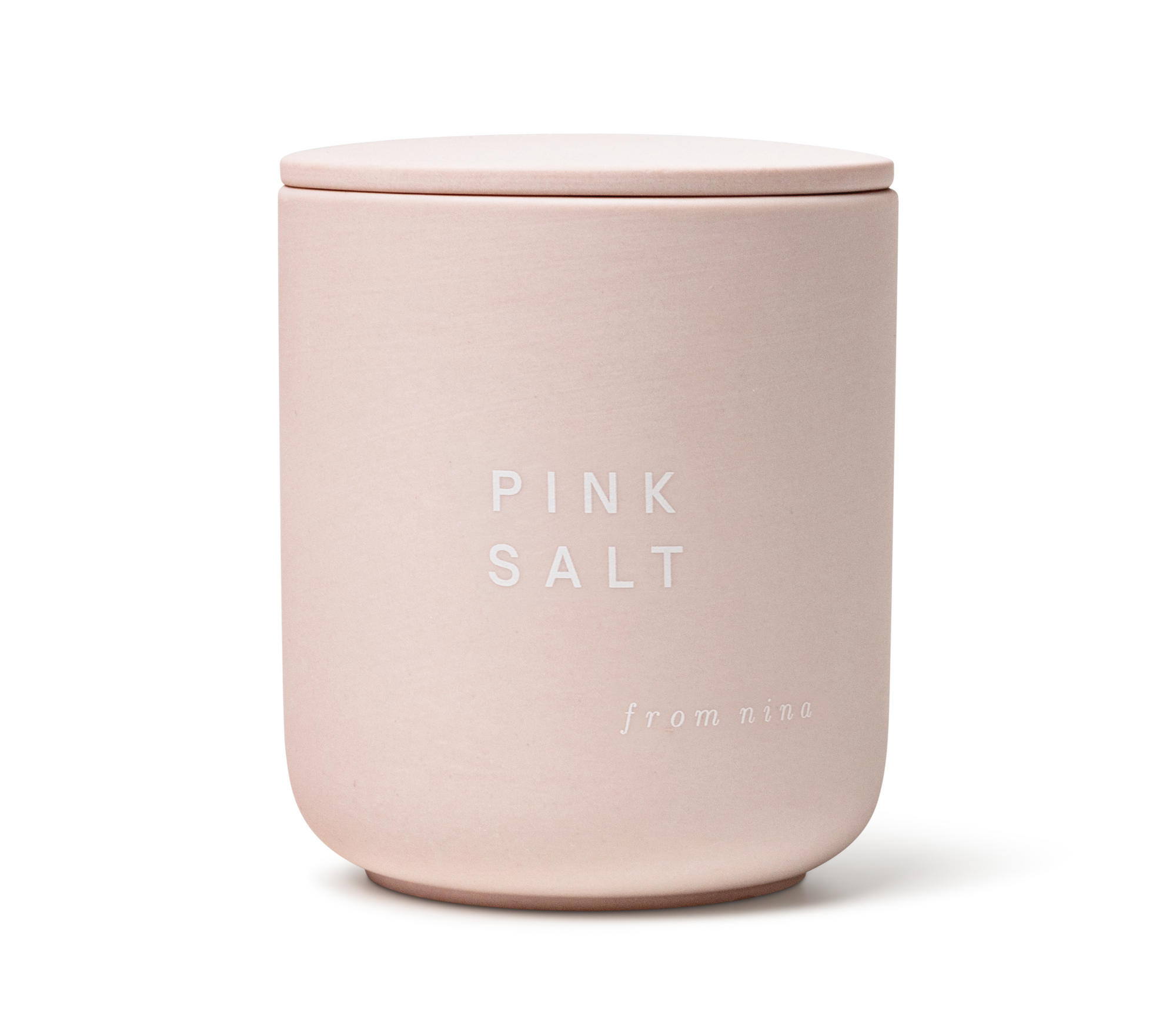 Pink Salt Perfumed Candle