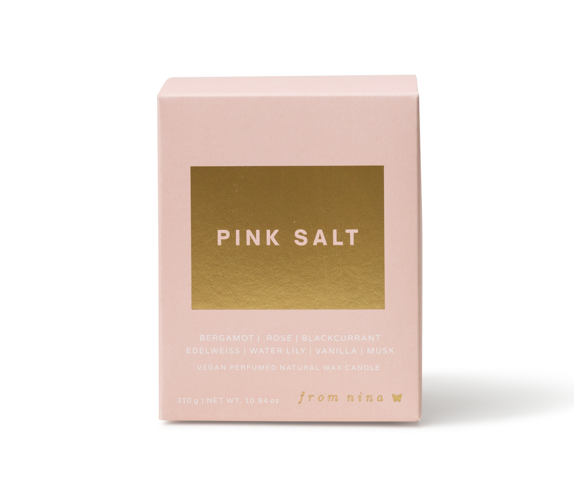 Pink Salt Perfumed Candle